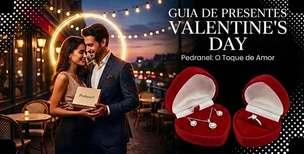 Guia de Presentes para Valentine’s Day: Semijoias e Prata Premium da Pedranel