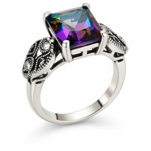 Anel Lapidação Princess