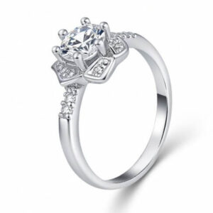 Anel Pétalas de Brilhante