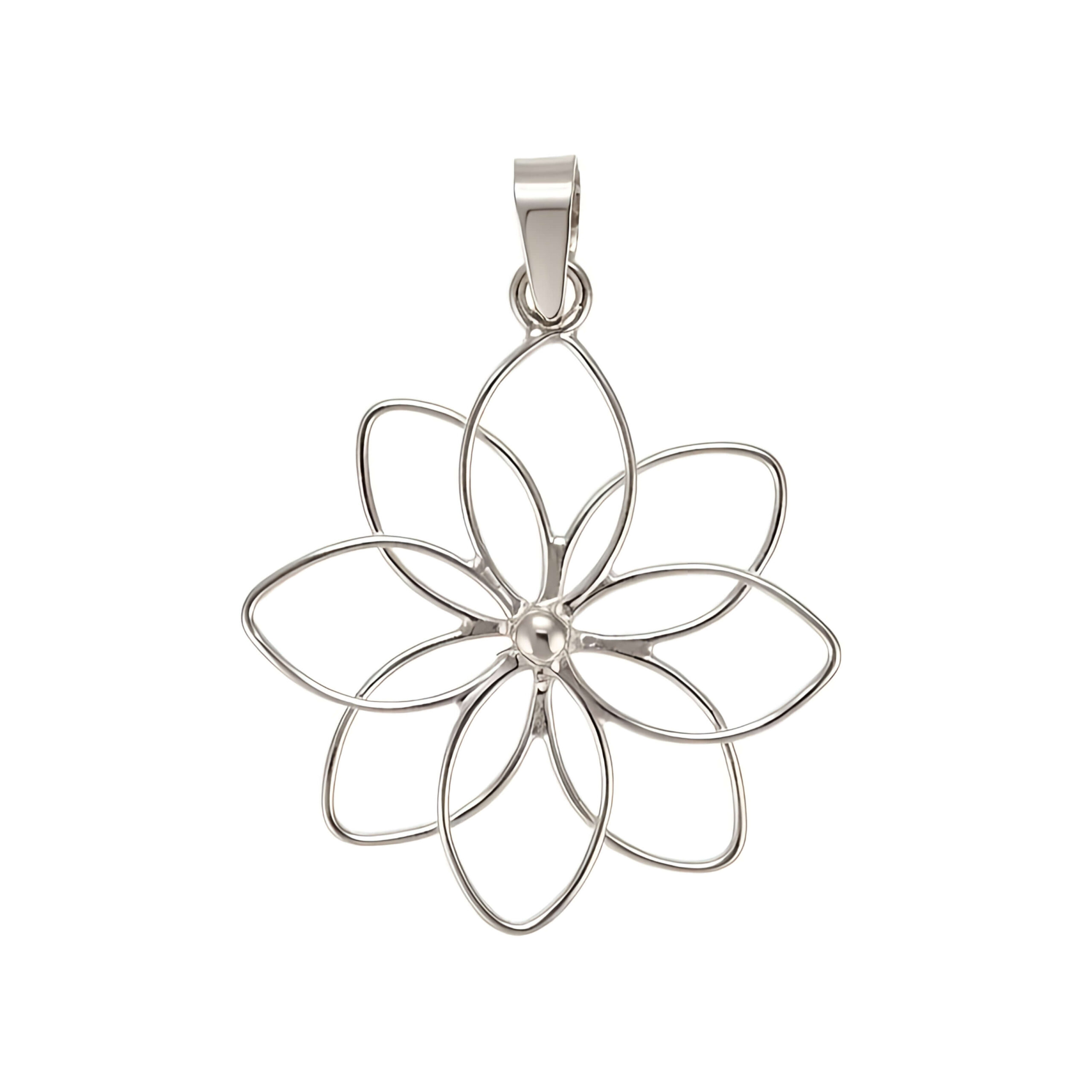 Pingente Pétalas Etéreas