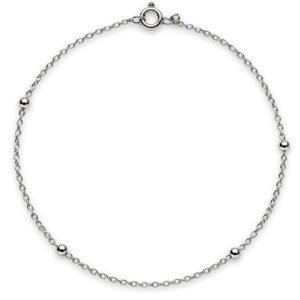Pulseira Minimalista com Esferas Delicadas - 6