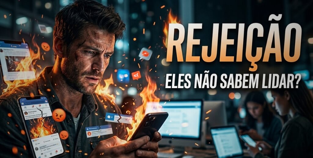 A polêmica que está incendiando a internet por que tantos homens não sabem lidar com rejeição
