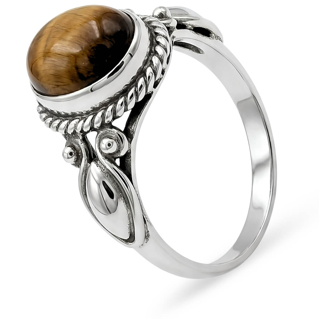 Anel Boho Chic com Detalhes Torcidos