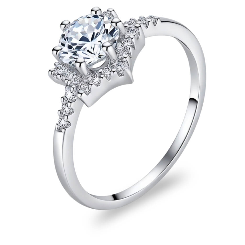 Anel Solitário Crown Brilliance