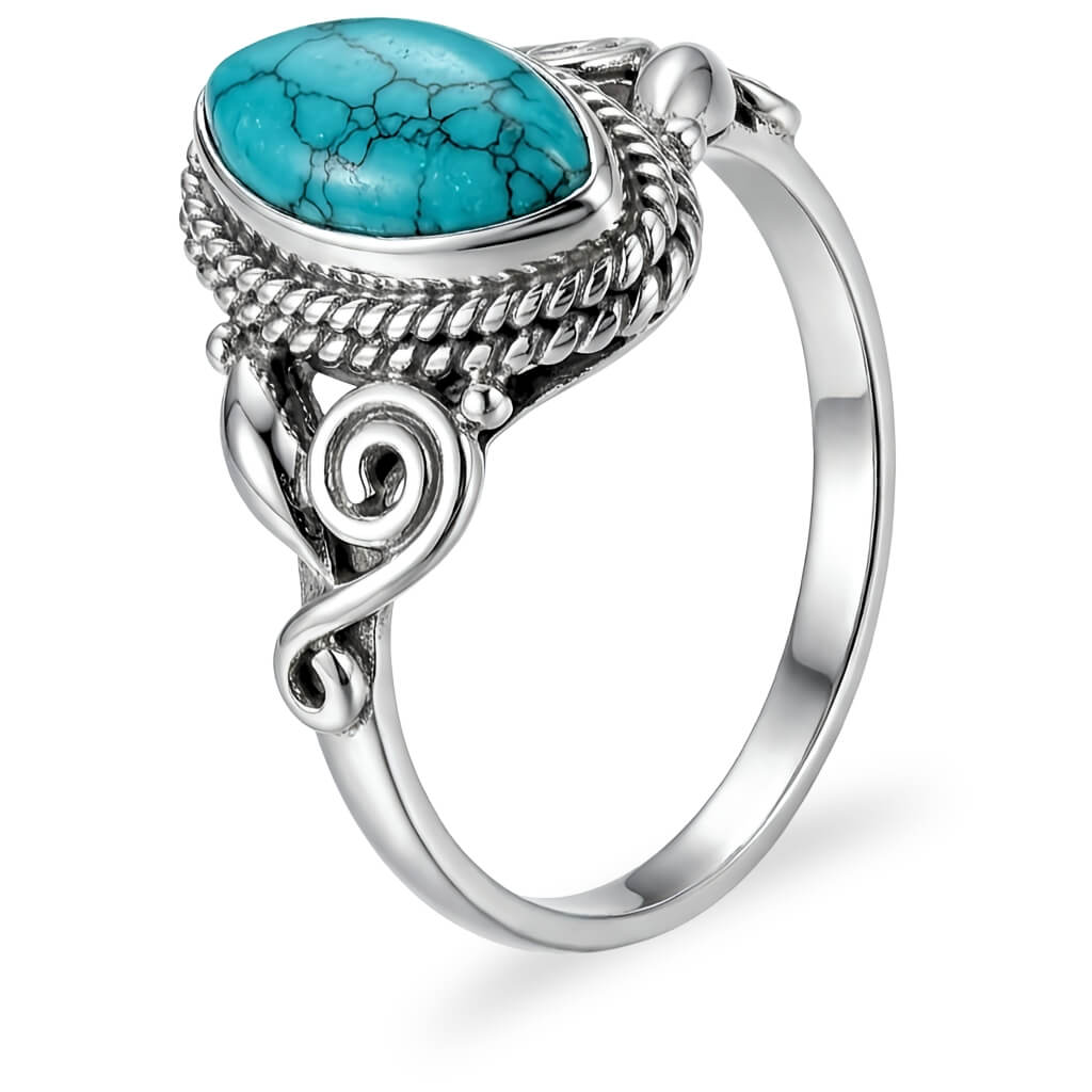 Anel Turquesa Native