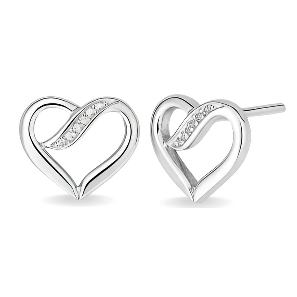 Brinco Coração Infinity