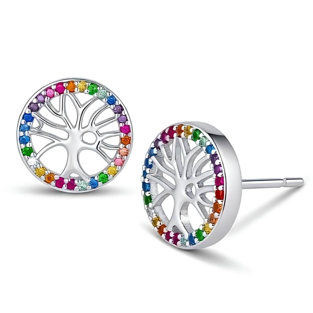 Brinco Tree of Life Crystal