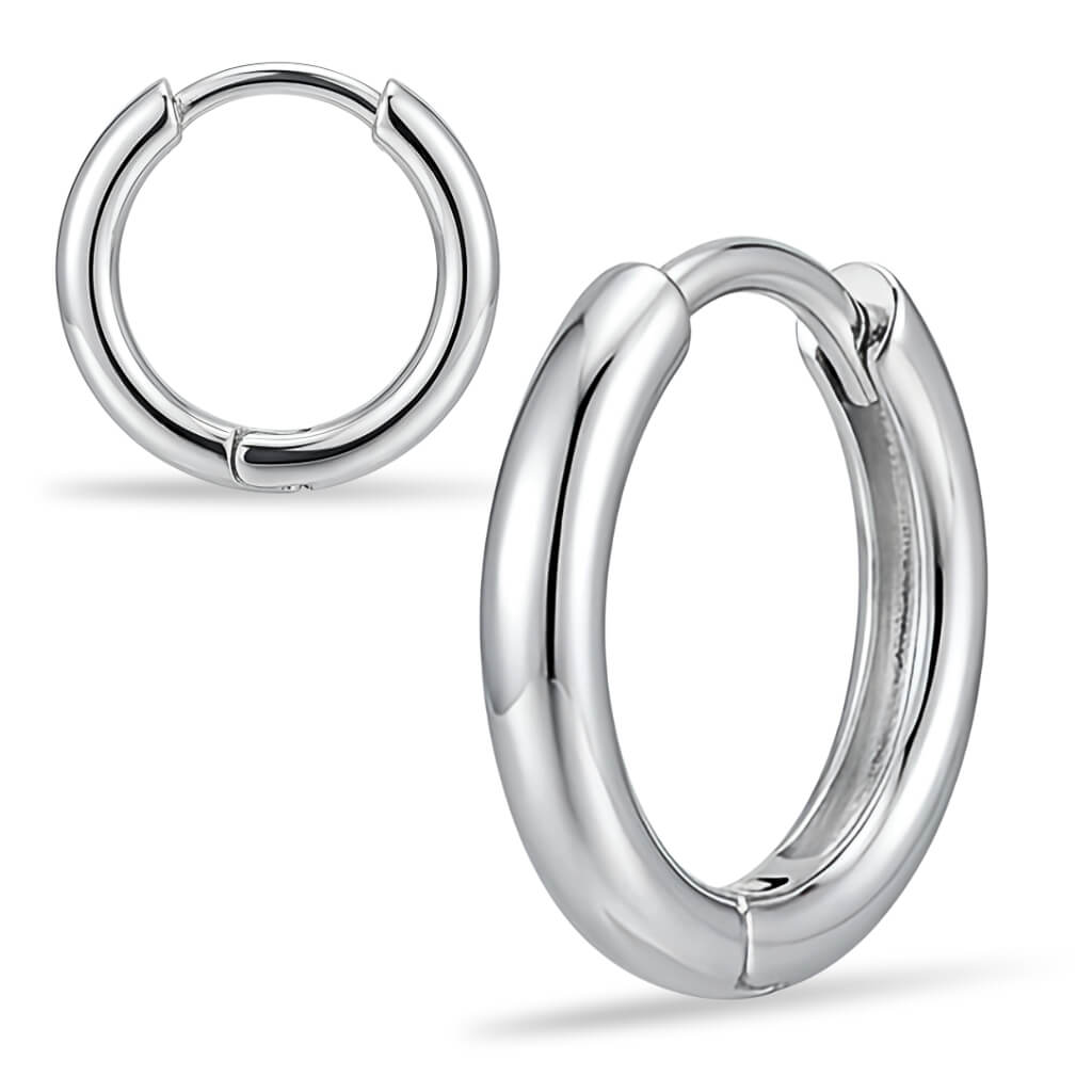 Brincos Argola Tubular