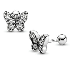 Brincos Baby Butterfly Brilhante