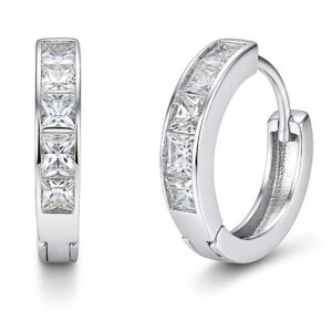 Brincos Diamantée Royale