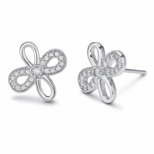 Brincos Floral Cravejado