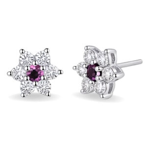 Brincos Stud Floral