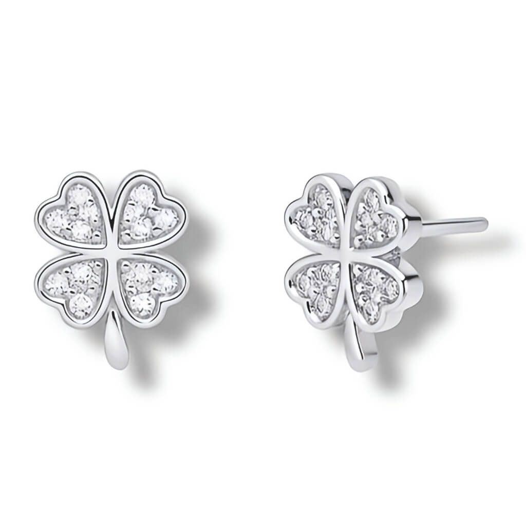 Brincos Trevo de Brilhantes