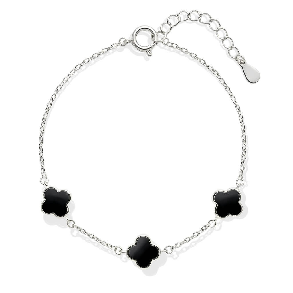 Pulseira Trevo Noir Black
