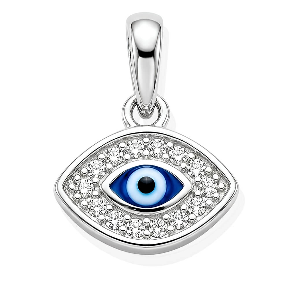 Pingente Olho Grego Cravejado