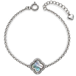 Pulseira Trevo Fortune Madrepérola-6