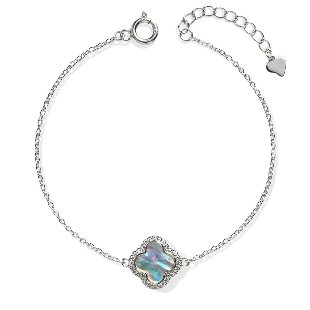 Pulseira Trevo Fortune Madrepérola