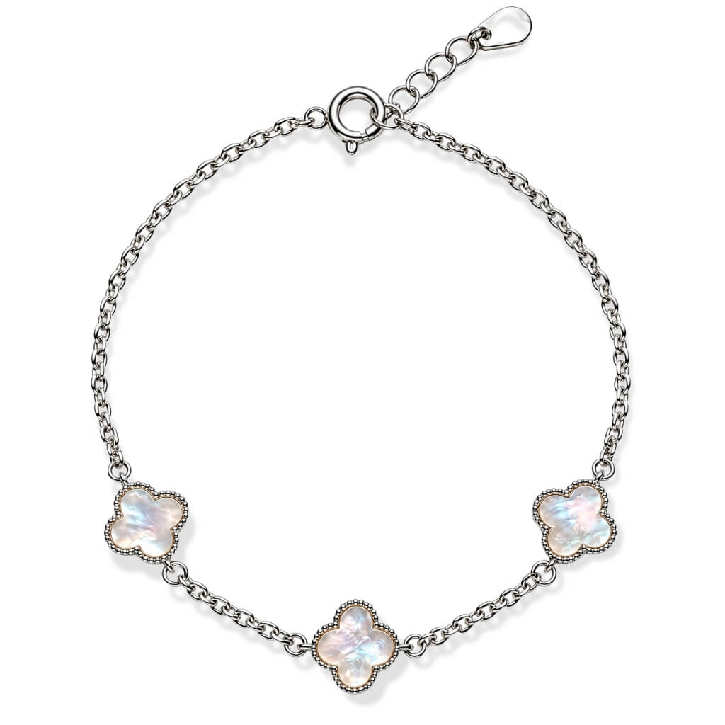 Pulseira Trevo de Madrepérola-06