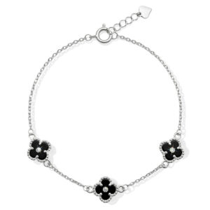 Pulseira Triplo Trevo Clover