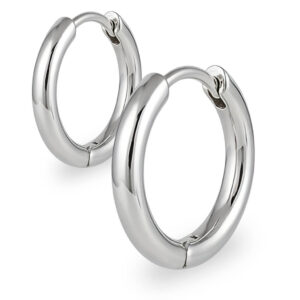 Brincos Argola Design Tubo Pequeno