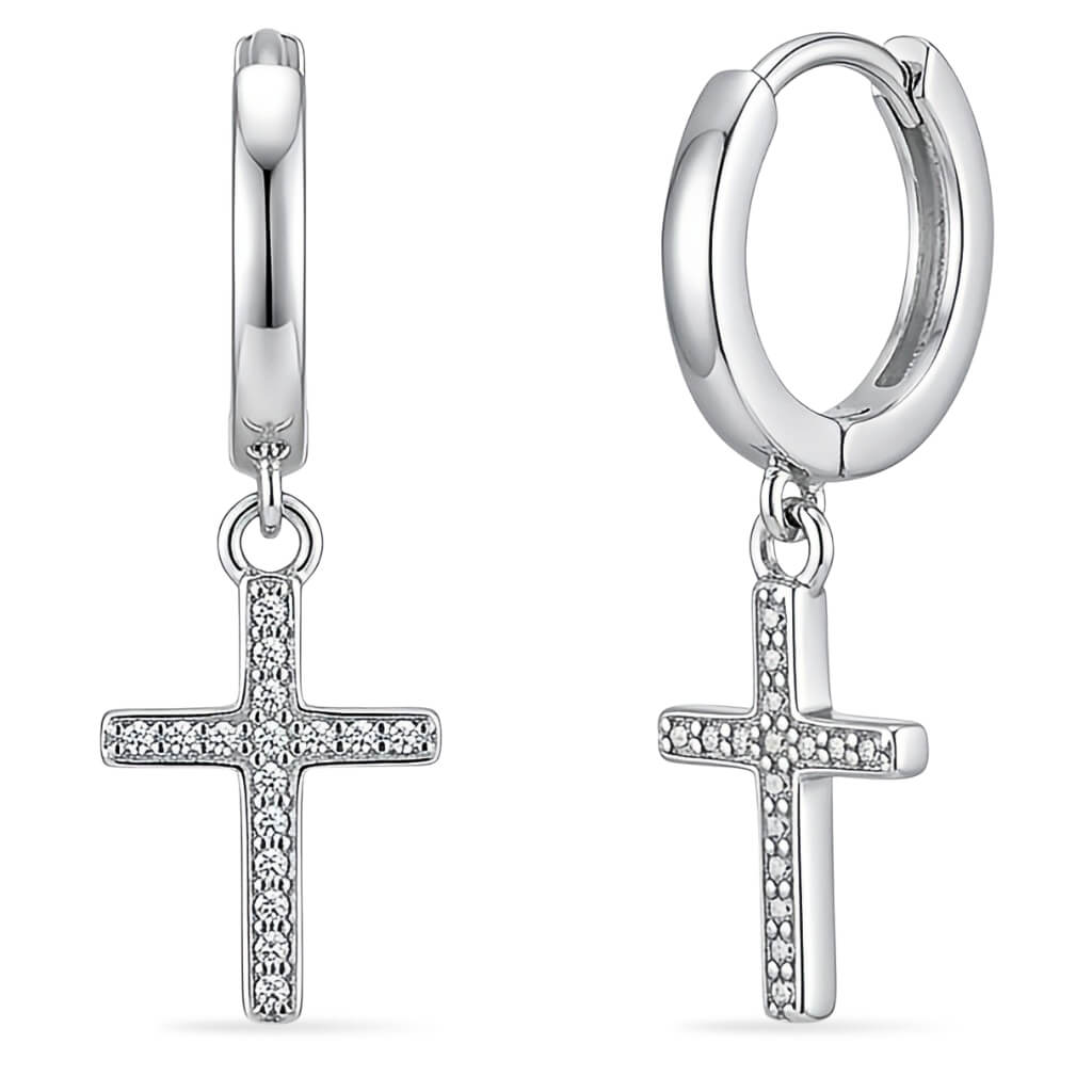 Brincos Articulados Cruz Pavê