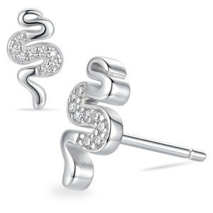 Brincos Earstuds Abstract Curve