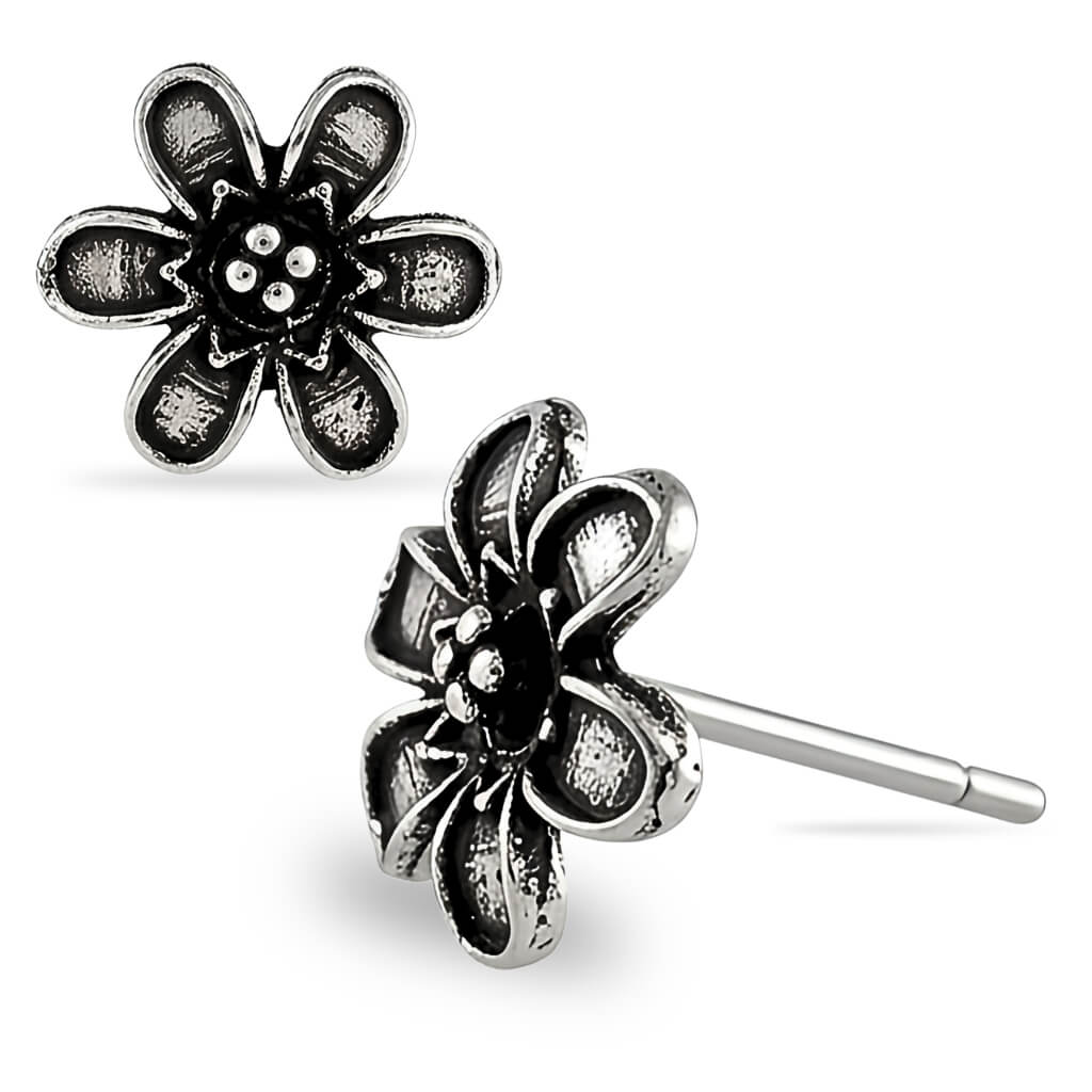 Brincos Flor de Lis Boho Chic