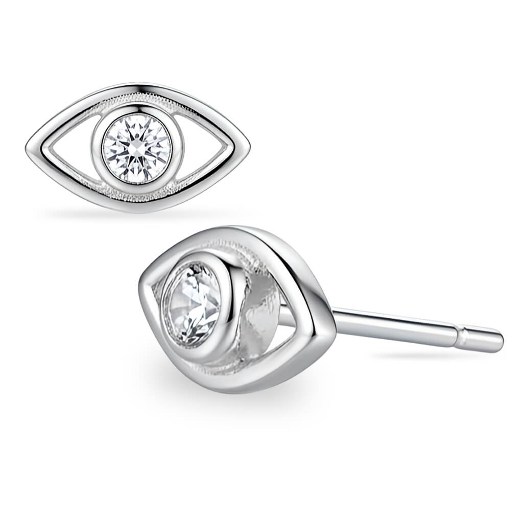 Brincos Olho Grego Minimalist