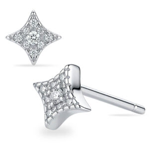 Brincos Stud Estrela Radiante