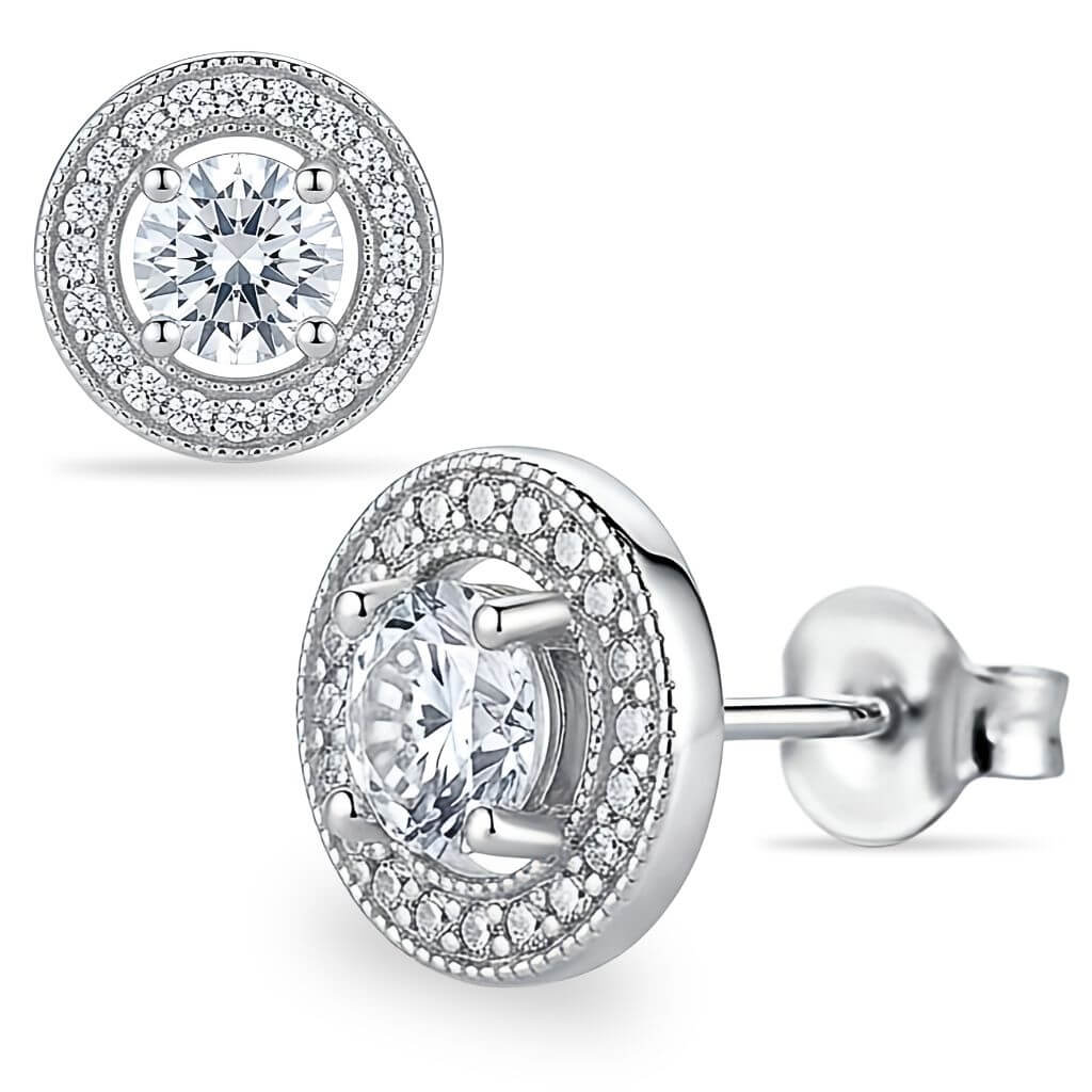 Brincos de Luxo Estilo Noiva