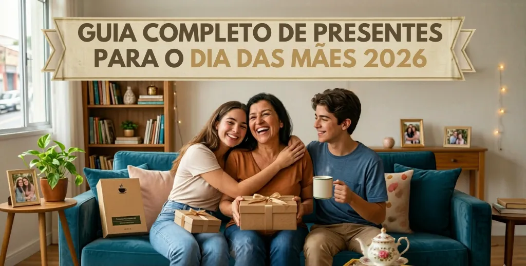 Guia Completo de Presentes para o Dia das Mães 2026