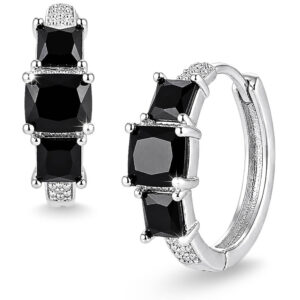 Brincos Argola Midnight Sparkle