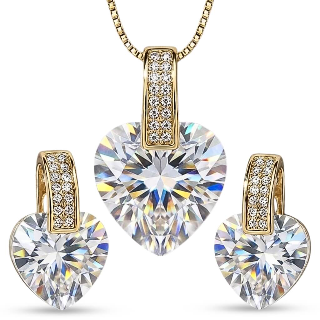 Conjunto Premium Coração Lapidado