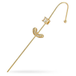 Piercing Ear Cuff Vertical