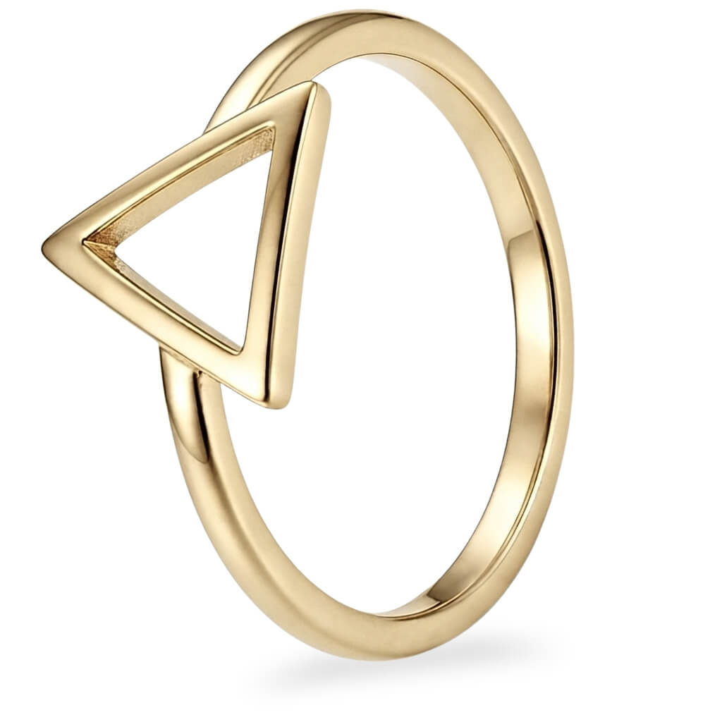 Anel Contour Triangle