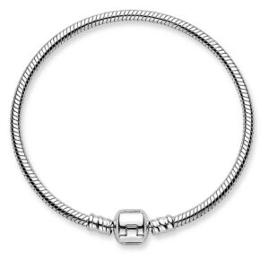 Pulseira de Berloque Charms Fecho de Encaixe