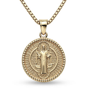 Colar Medalha Religiosa de São Bento