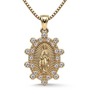 Colar Sagrado de Guadalupe Cravejado